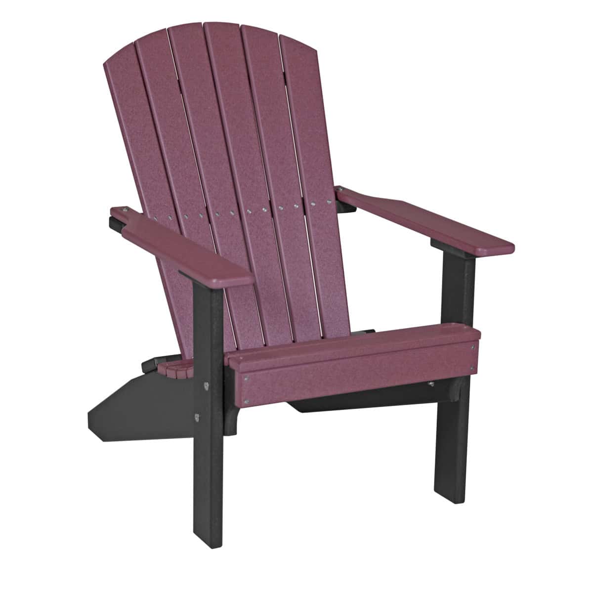 Lakeside Adirondack Chair – Cherrywood / Black