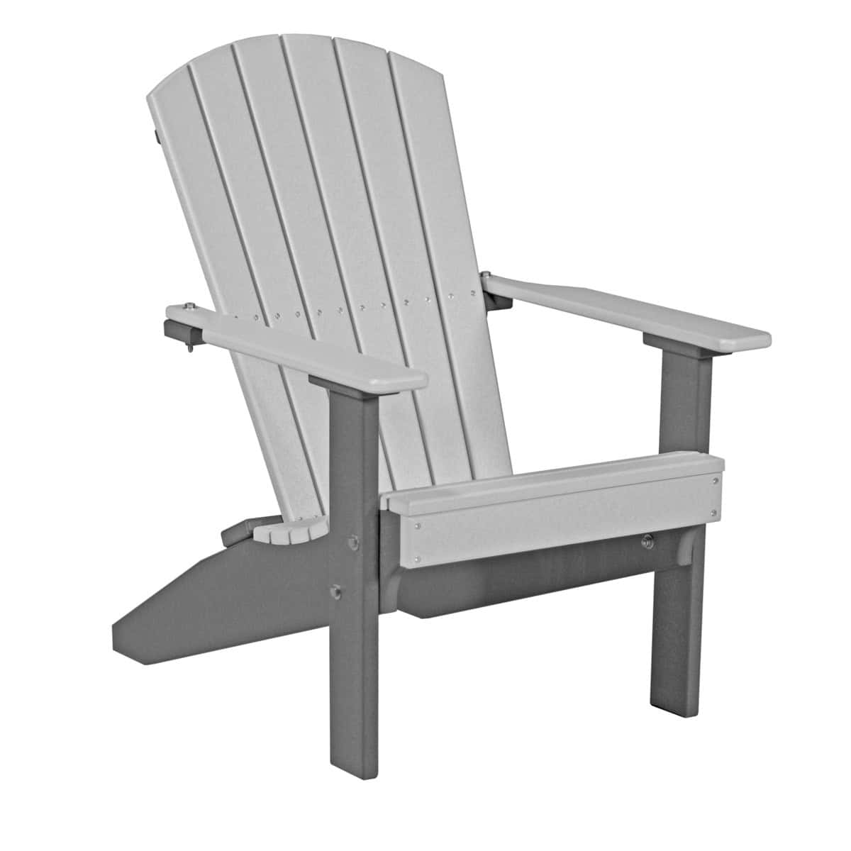 Lakeside Adirondack Chair – Dove Gray / Slate
