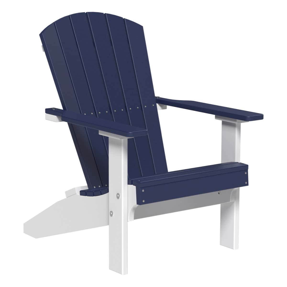 Lakeside Adirondack Chair – Patriot Blue / White