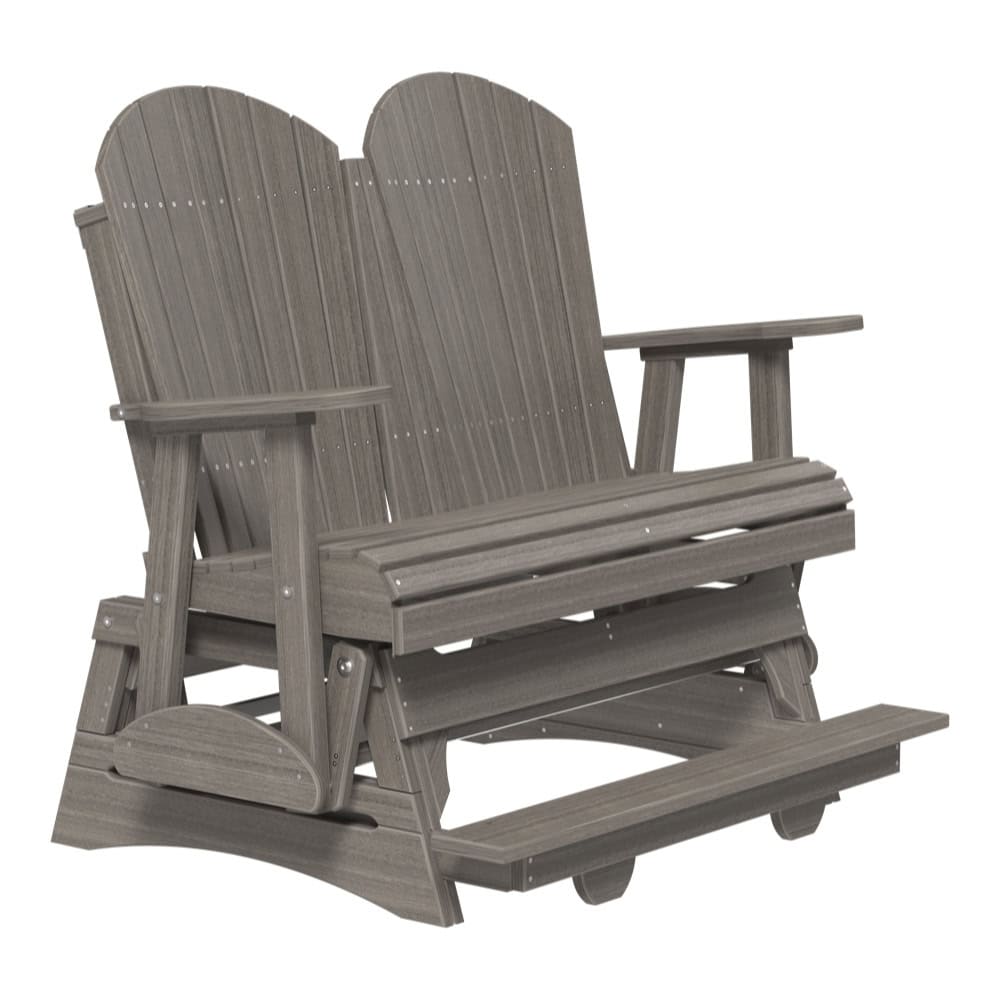 4′ Adirondack Balcony Glider – Coastal Gray