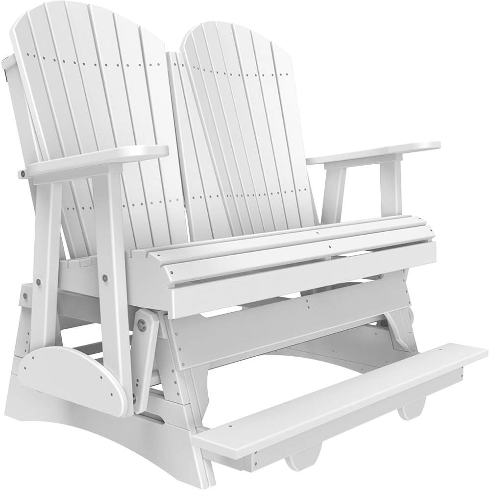 4′ Adirondack Balcony Glider – White