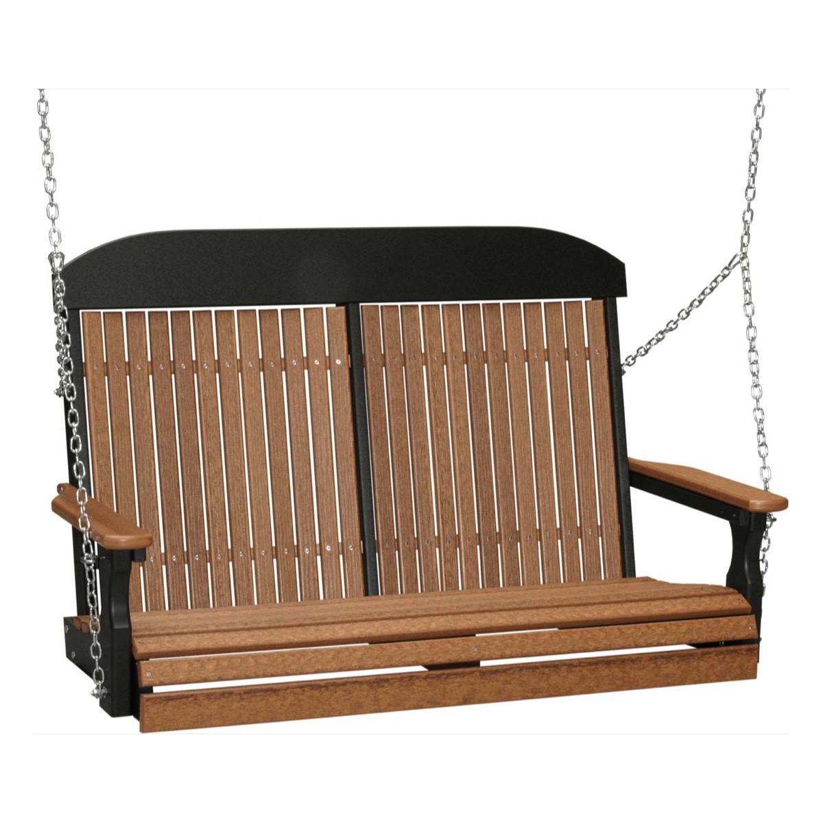 4′ Classic Swing – Antique Mahogany / Black