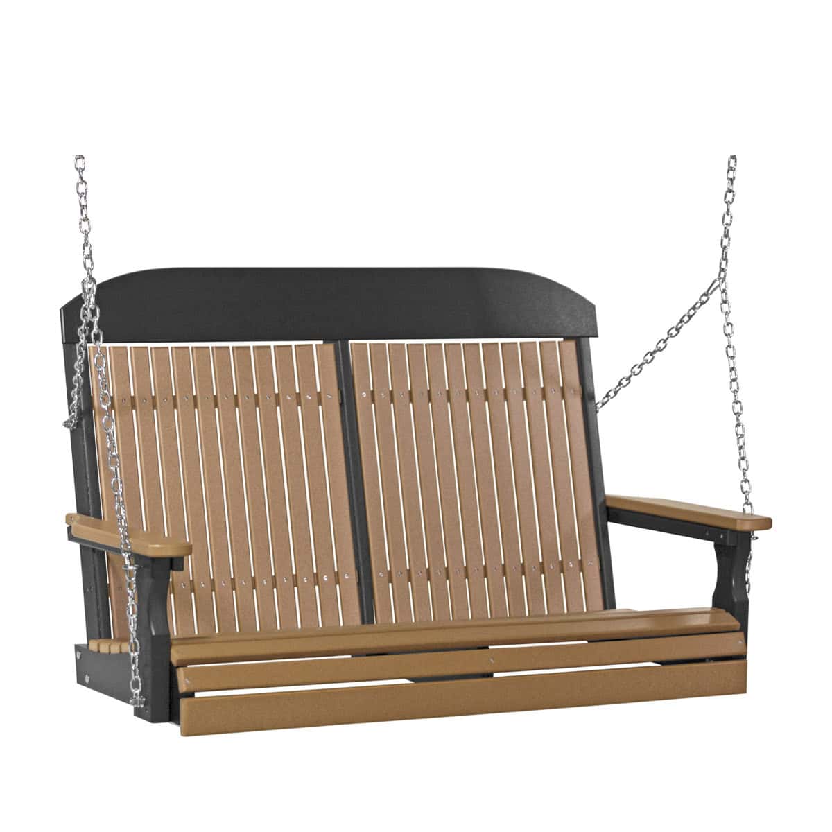 4′ Classic Swing – Cedar / Black