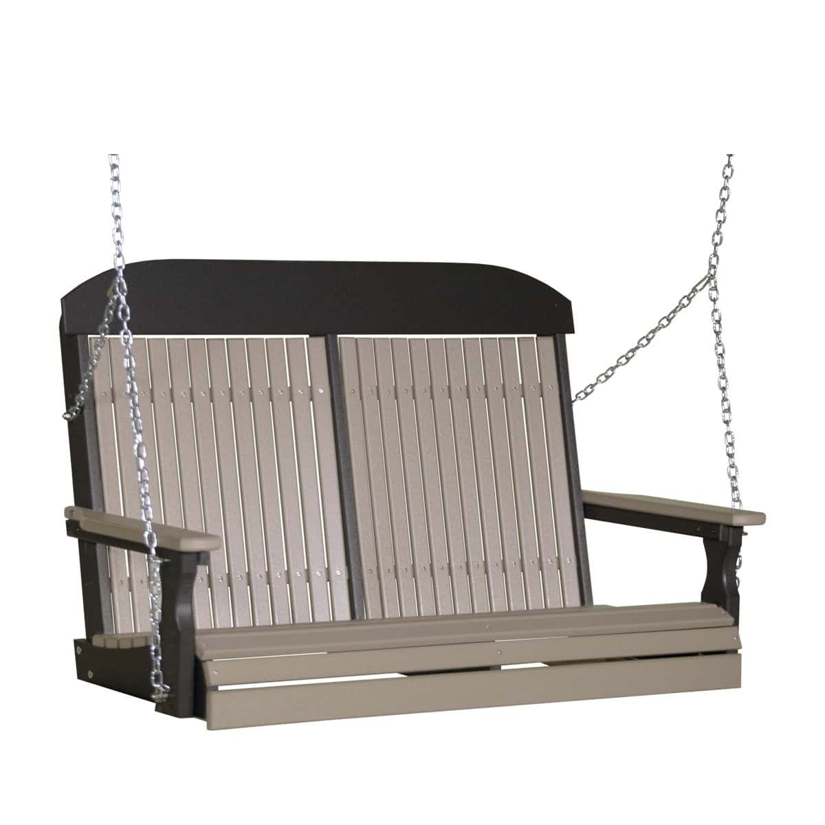 4′ Classic Swing – Weatherwood / Black