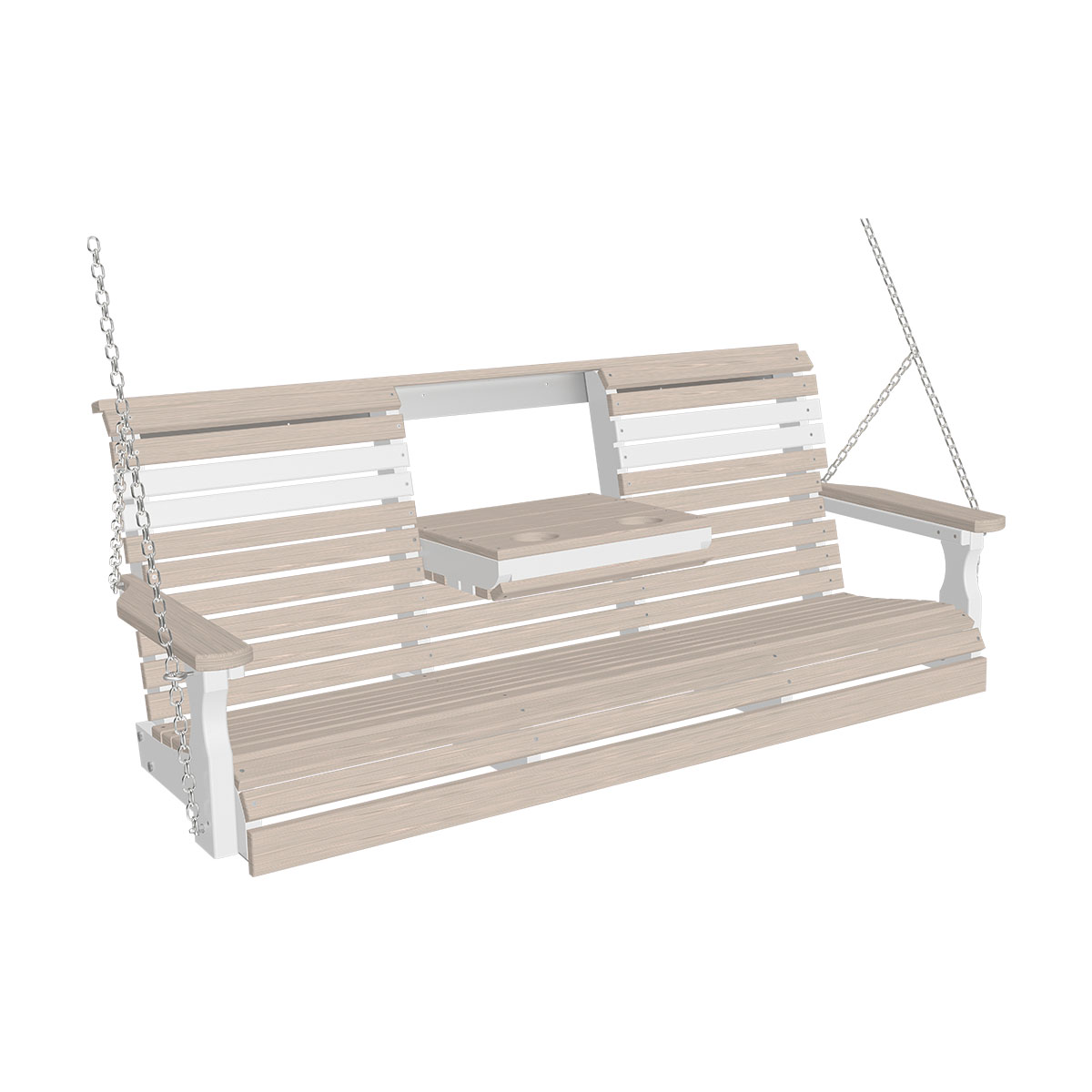 5′ Plain Swing –  Birch / White