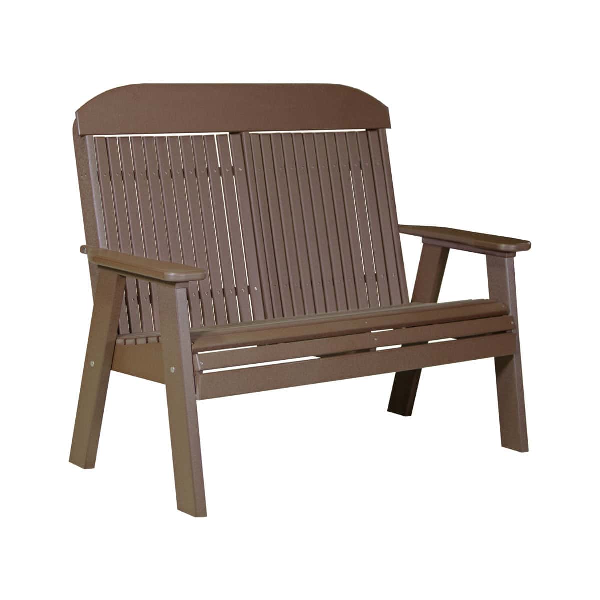 4′ Classic Bench – Chestnut Brown