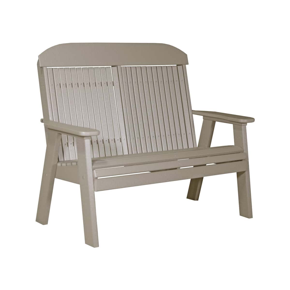 4′ Classic Bench – Weatherwood