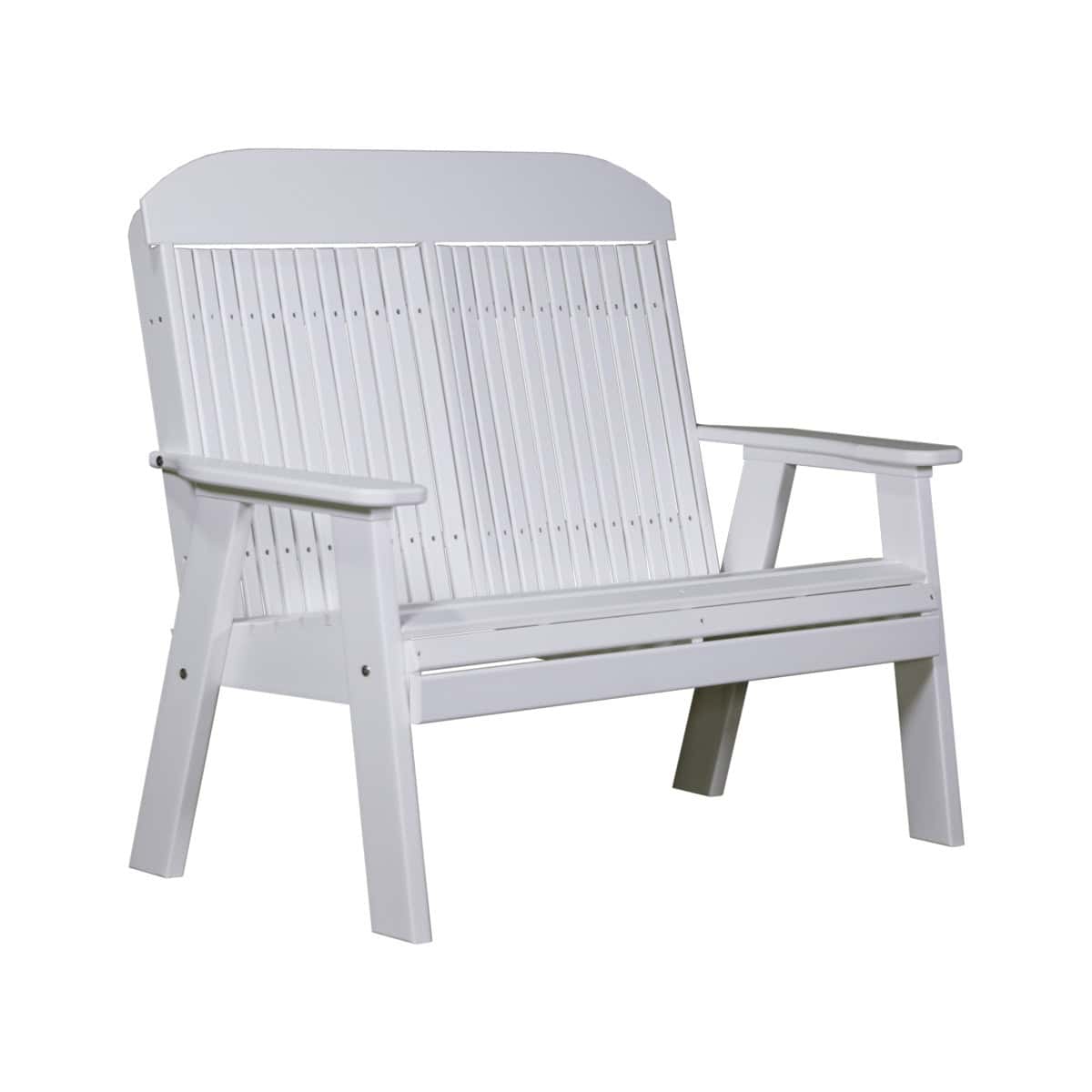 4′ Classic Bench – White