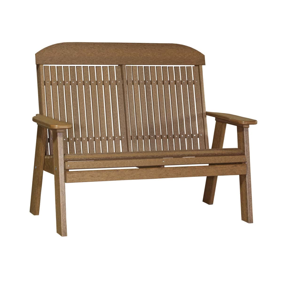 4′ Classic Bench – Antique Mahogany