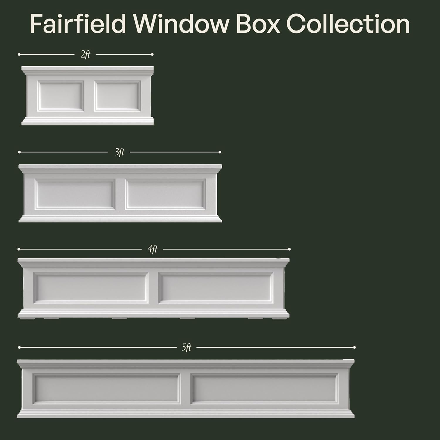 Self Watering Flower Box with Double Wall Design – Image 4