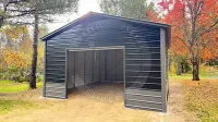 20'x25'x10' Metal Garage – Image 1