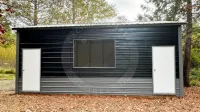 20'x25'x10' Metal Garage – Image 3