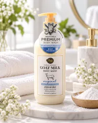Goat Milk Body Wash – Original / Baby Powder – Image 1