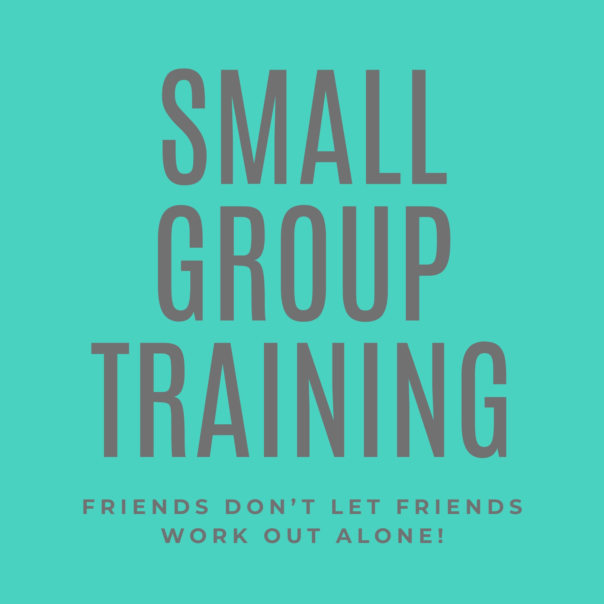 Small Group Training (3 pp) - 4 session package – Image 1