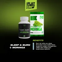 FST Sleep and Burn Plus Flat Stomach Tea with Moringa Combo – Image 2