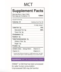 MyVitalC ESS60 in MCT Coconut Oil , Case of 12 bottles (1440ml total)  – Image 2