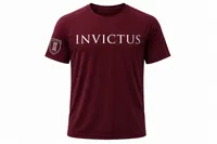 Invictus Maroon Tee – Image 1