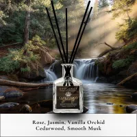 Cedarwood Serenity | Lumière Reed Diffuser | 7oz – Image 1