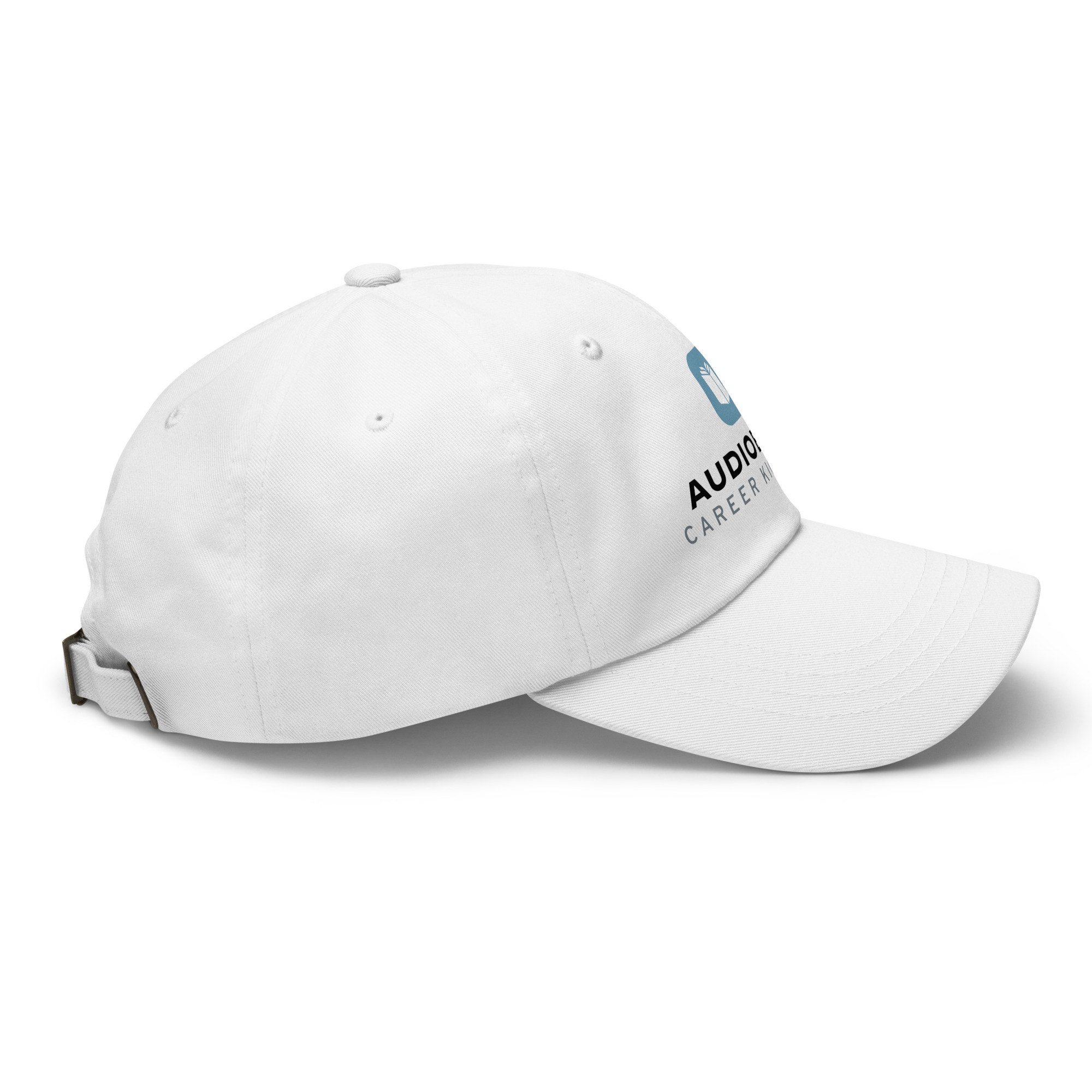 Audiobook Career Kickstart Hat - White – Image 4