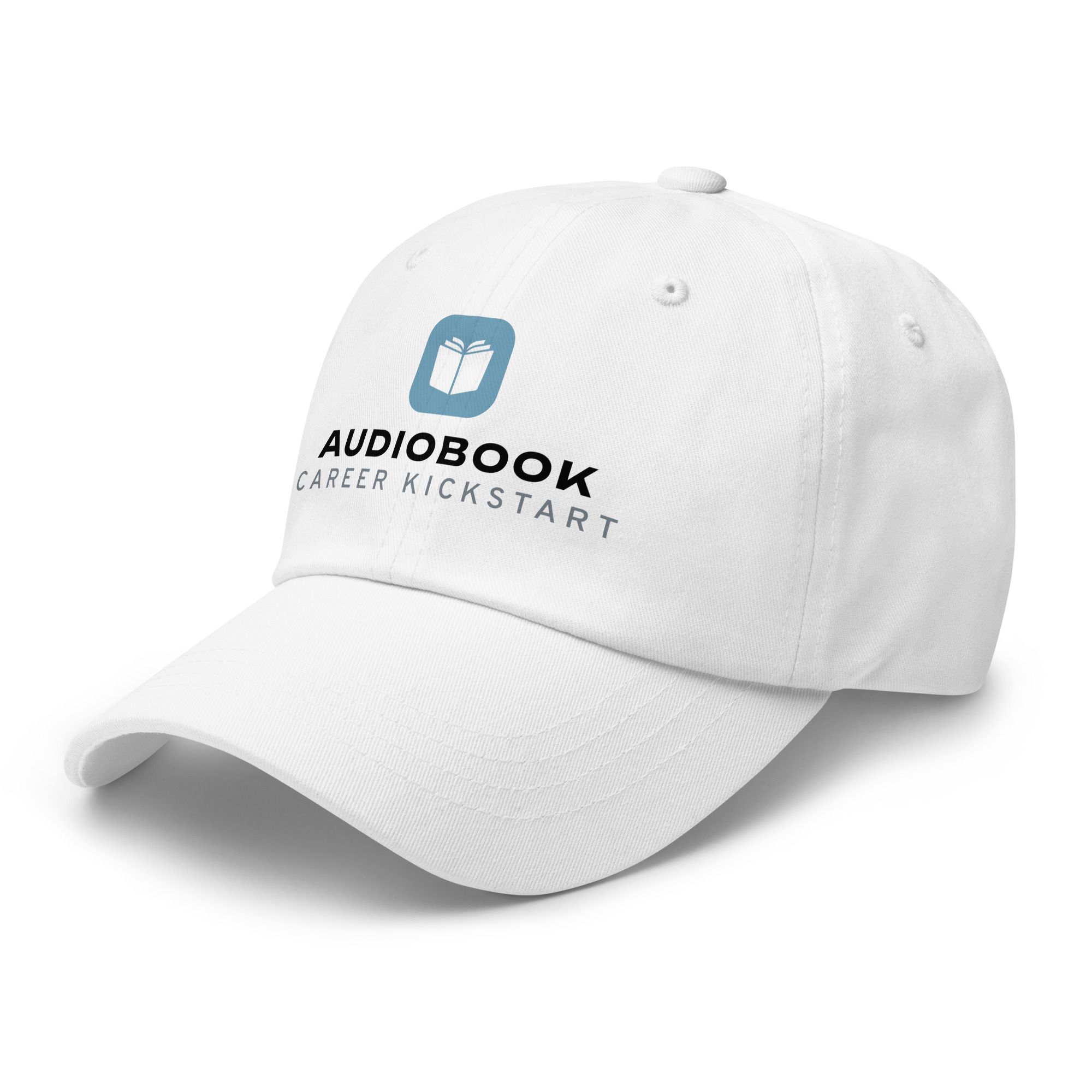 Audiobook Career Kickstart Hat - White – Image 5