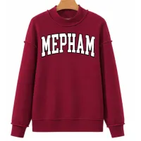 Mepham Mock Neck (Available in 4 colors) – Burgundy, 2XL