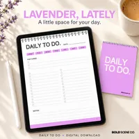 Lavender, Lately — Daily To Do | Digital Download – Image 3