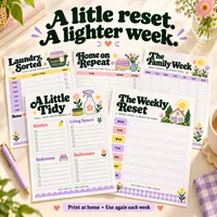 Home, Handled — 5-Page Printable Home Organization Bundle – Image 3