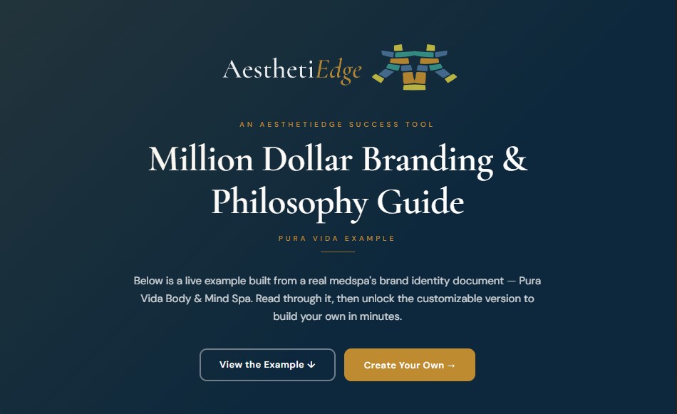 Million Dollar Brand & Philosophies Guide - Customizable – Image 1