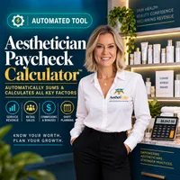 🎓Masterclass! The Million Dollar Aesthetician + Automated Paycheck Calculator – Image 2