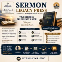 Sermon Legacy Press (Core Package) Turn Your Sermon Series Into a Published Book – Image 1