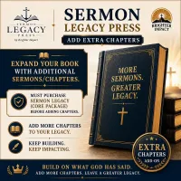 Extra Chapters (Must Purchase Core) — Add Additional Sermons to Your Book – Image 1