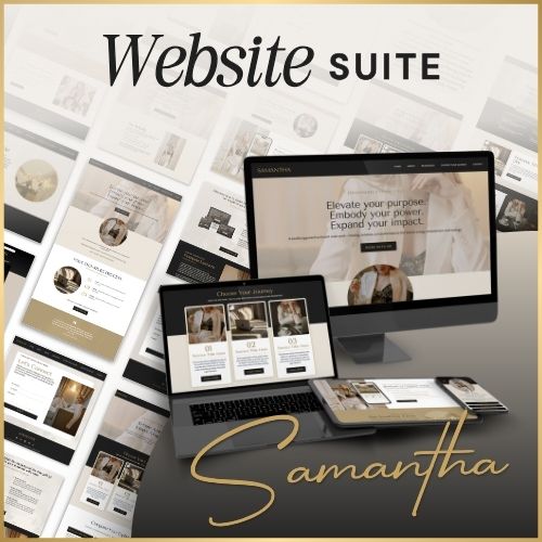 Samantha » Website Suite – Image 1
