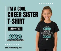 Cool Cheer Sister T-Shirt – Image 1