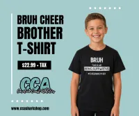 Bruh Cheer Brother T-Shirt – Image 1
