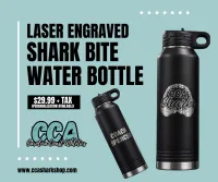 Shark Bite Water Bottle – Image 1