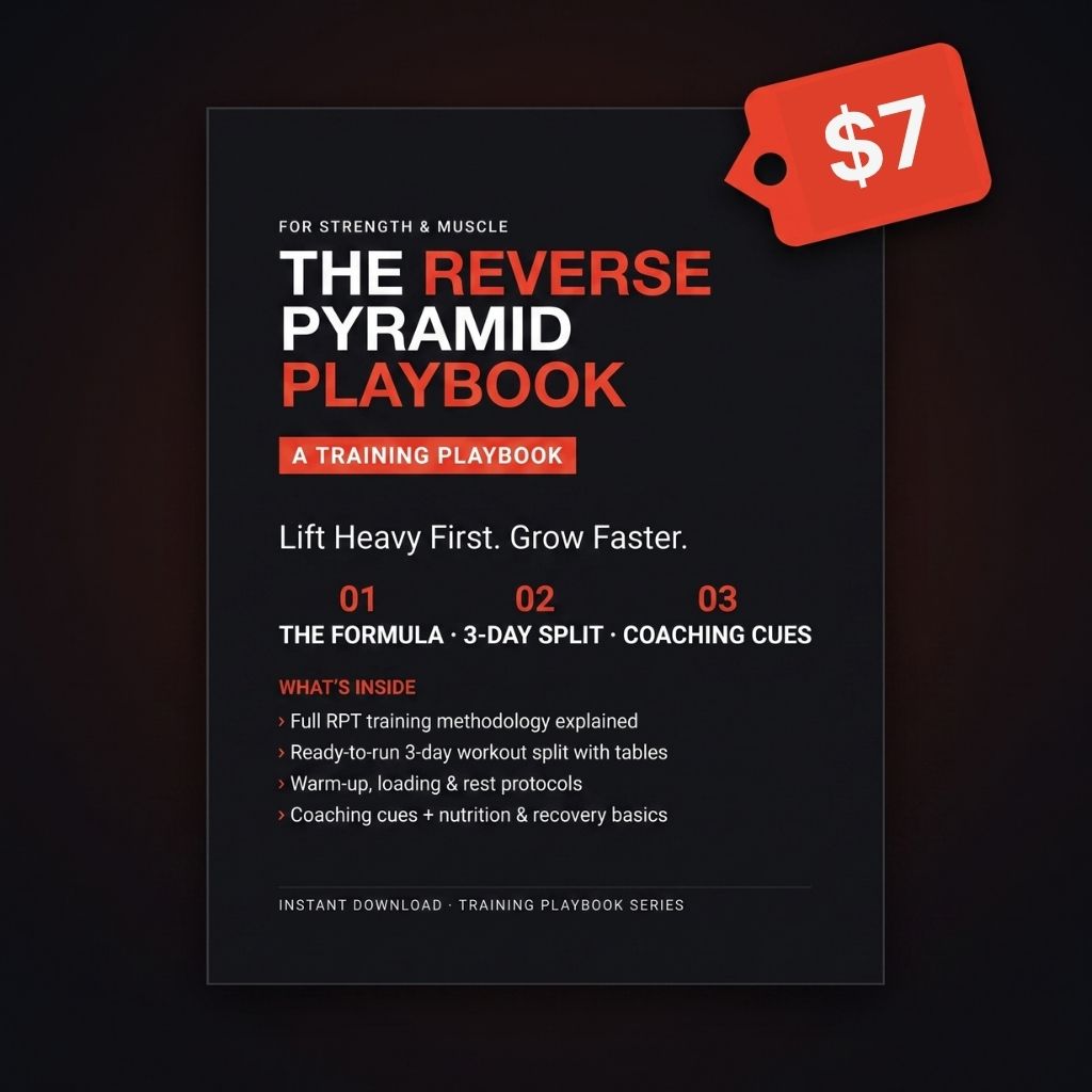 REVERSE PYRAMID TRAINING – Image 1