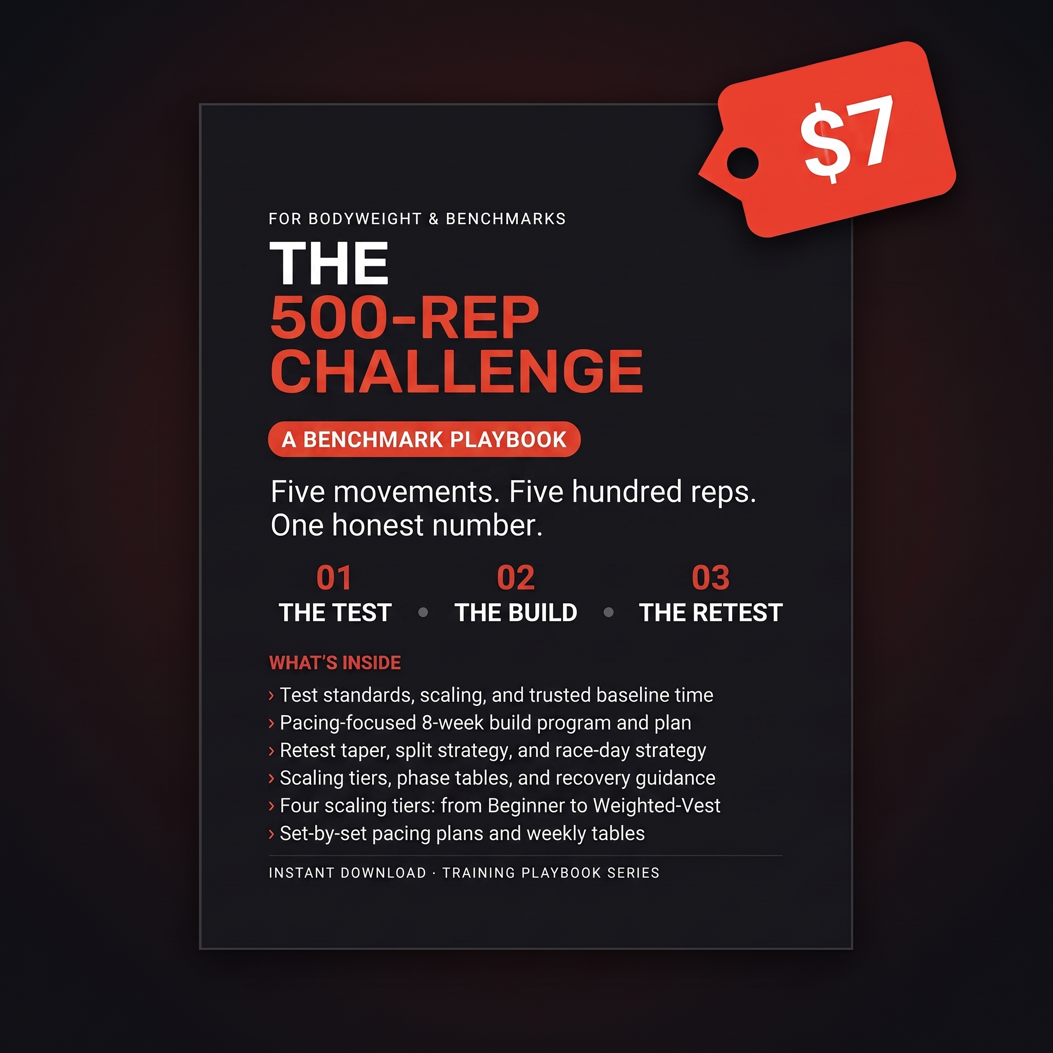 The 500-Rep Challenge Playbook – Image 1