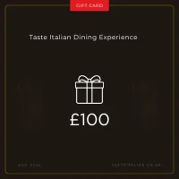Taste Italian Dining Experience Gift Voucher – £100 – Image 1