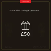 Taste Italian Dining Experience Gift Voucher – £50 – Image 1