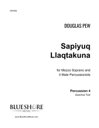 Sapiyuq Llaqtakuna (score and parts) – Image 5