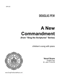 Sing the ScripturesA - New Commandment – Image 1