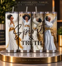 Spirit & Truth Tumbler – Image 1