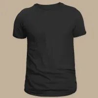 T-shirts with print – Black, S
