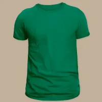 T-shirts with print – green, S