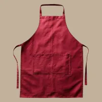 Classic Full Apron  – red