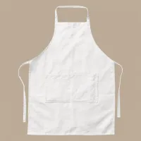 Classic Full Apron  – white
