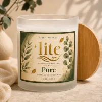 Wax Candle – Pure – 8 Oz / 227G – Image 1