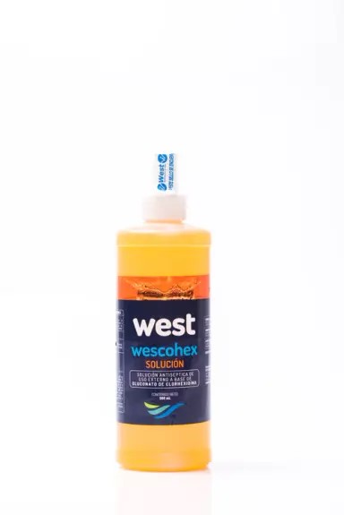 Clorhexidina Solución Antiséptica Wescohex solución – Envase 500 ml