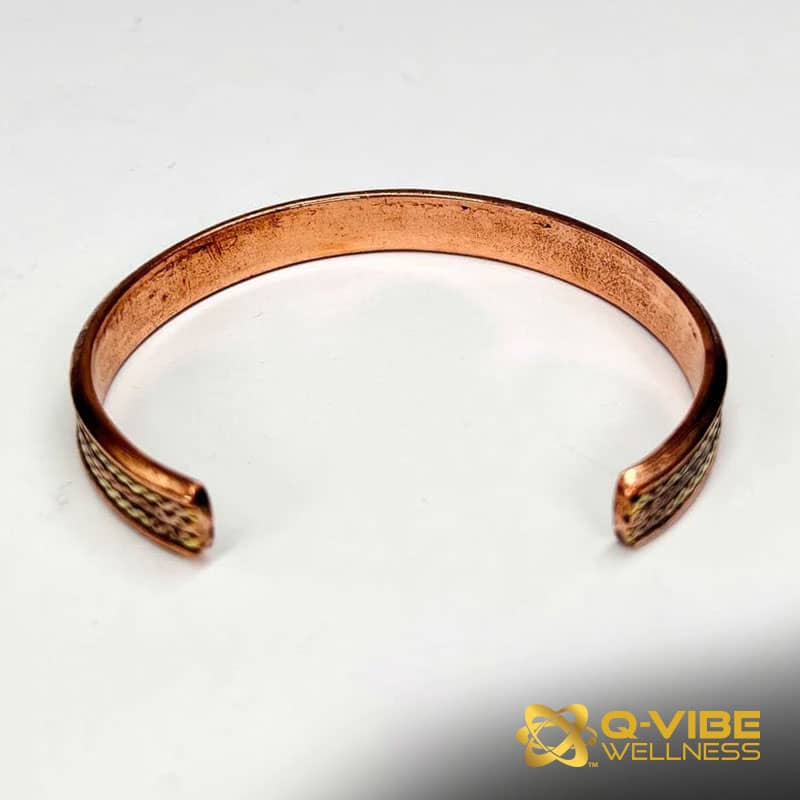 Quantum & Frequency Vortex Copper Bracelet Infused with 528HKs โ Image 5
