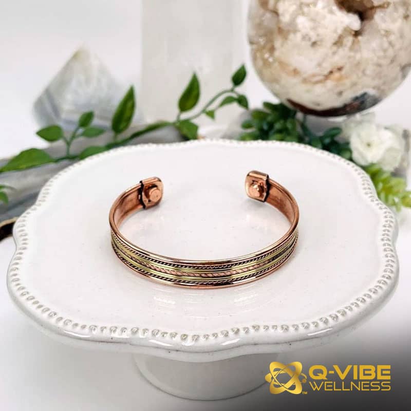 Quantum & Frequency Vortex Copper Bracelet Infused with 3,333HKs โ Image 2